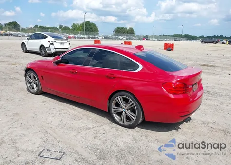 2017 BMW 430I Gran Coupe из США, поврежденный, VIN WBA4F7C34HG788957